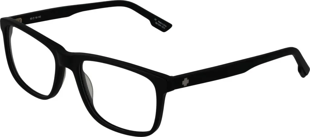 Monture de lunettes SPY 573495374000 pour homme et femme en noir mat