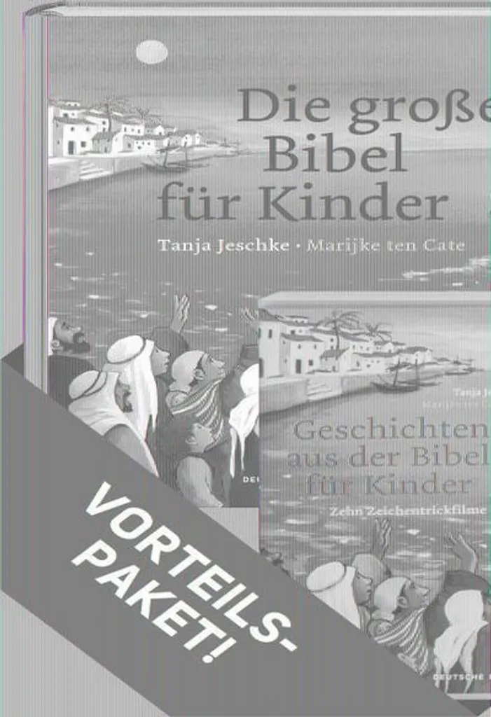 Grande Bible enfants illustrée coffret combo avec livre et DVD vidéo