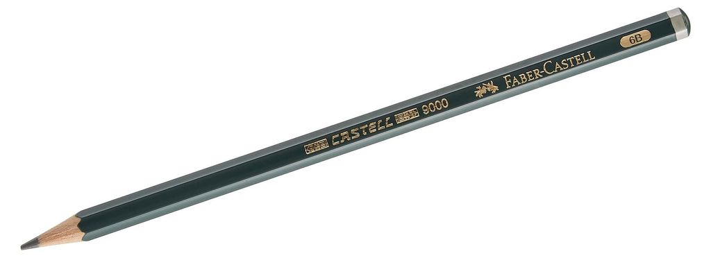 Matita FABER-CASTELL CASTELL 9000, durezza: 6B Immagine del prodotto 