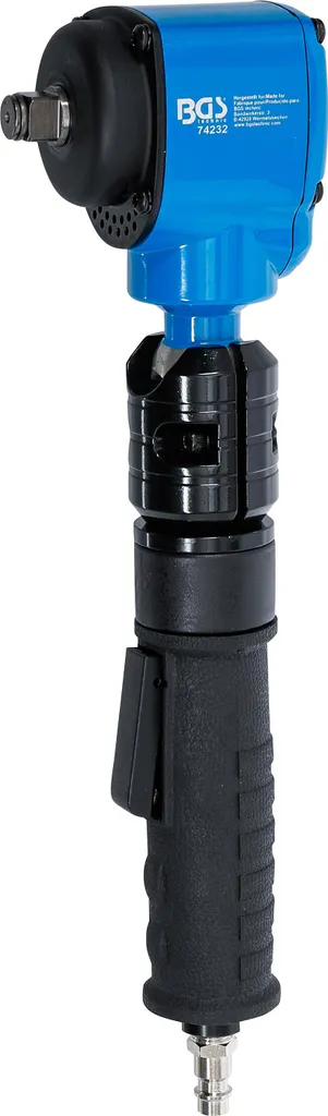 Clé à chocs pneumatique pour accès difficiles 1/2 BGS 74232 650 Nm
