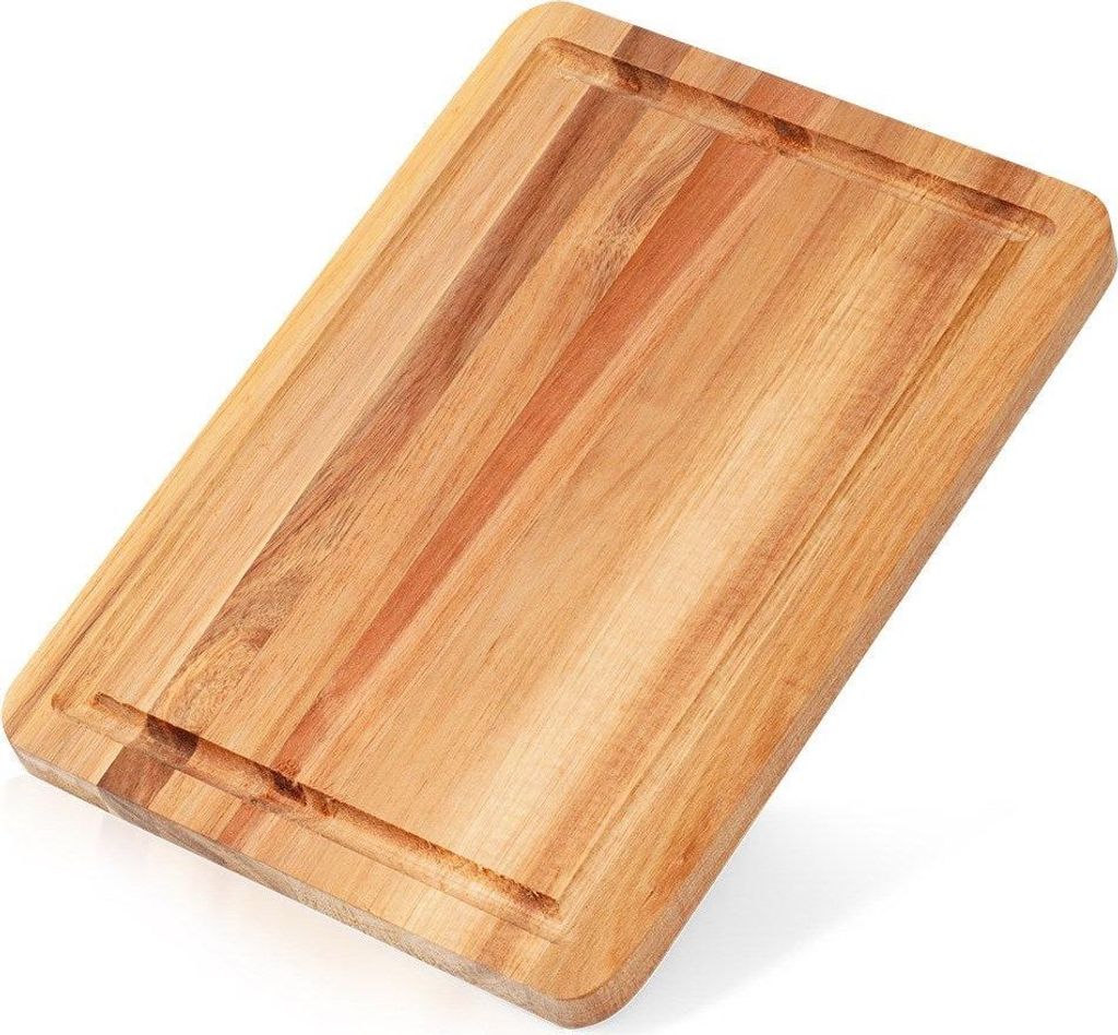 Planche à découper et à servir en bois 28x20 cm Image du produit 