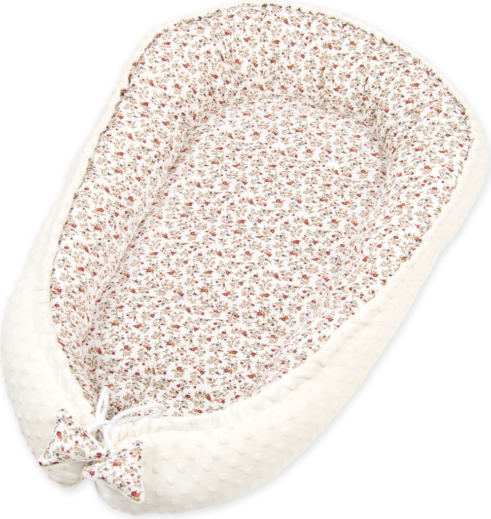 PIMKO Babynest 2seitig Minky Babynestchen für Baby Produktbild 