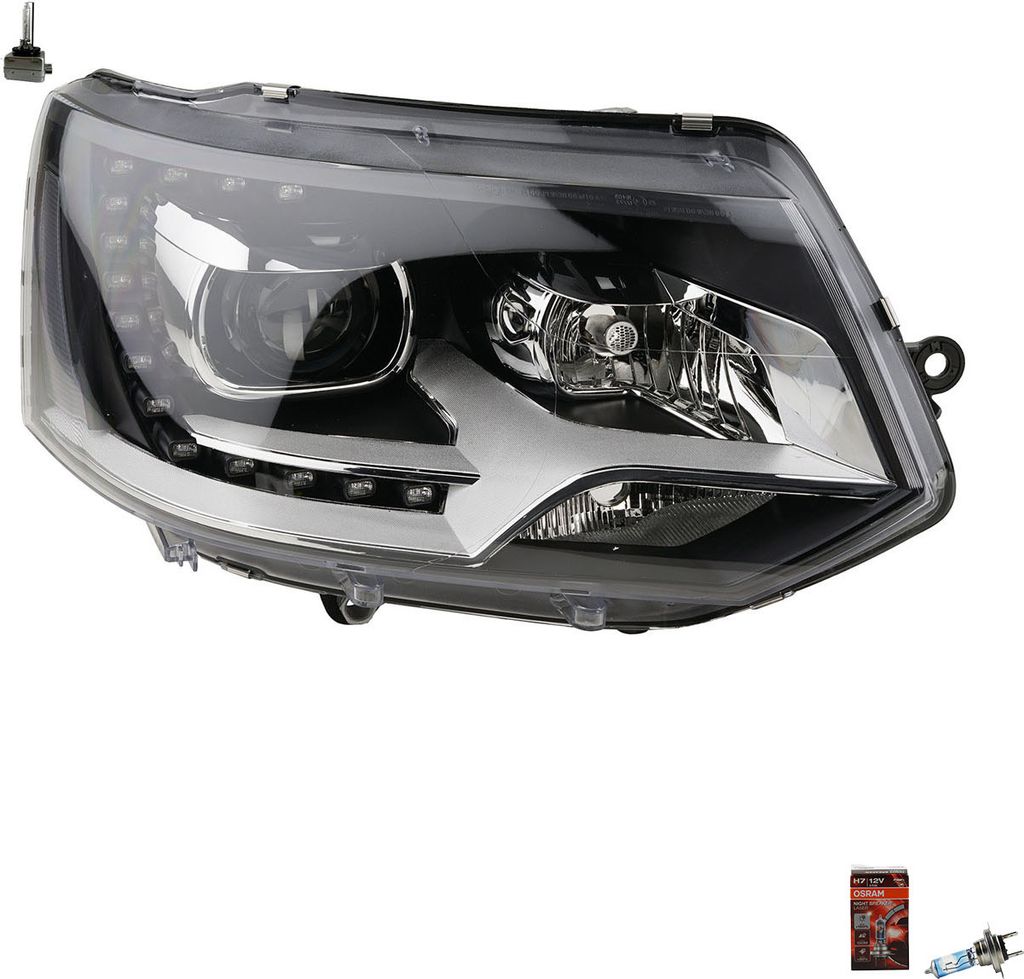 Johns, Scheinwerfer + Osram Night Breaker Laser passend für VW Transporter T5 - Rechts 7E5941018