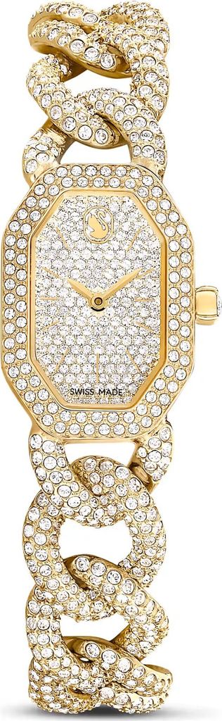 Swarovski Uhr Uni Dextera Chain Gold‑Tone Kristall‑Bracelet Produktbild 