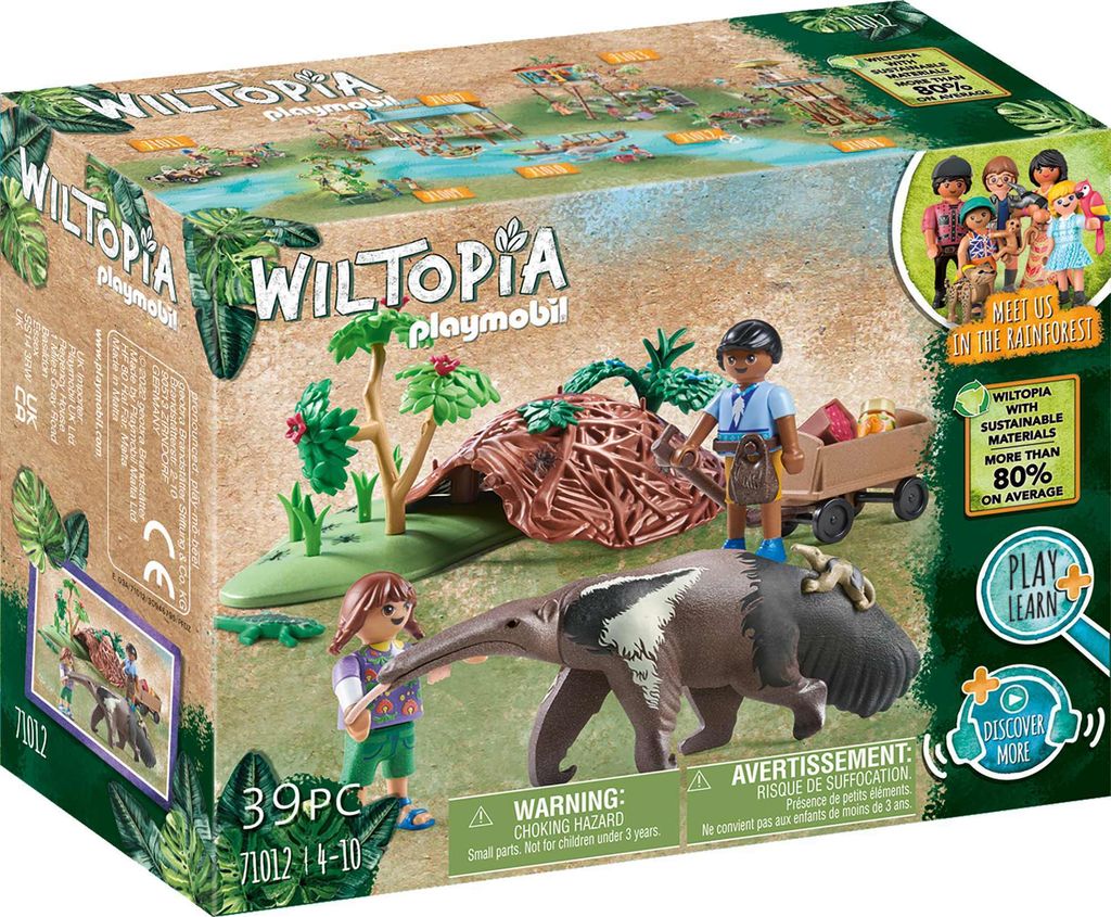 PLAYMOBIL ® Wiltopia Anteater Care 71012 (71012) Immagine del prodotto 