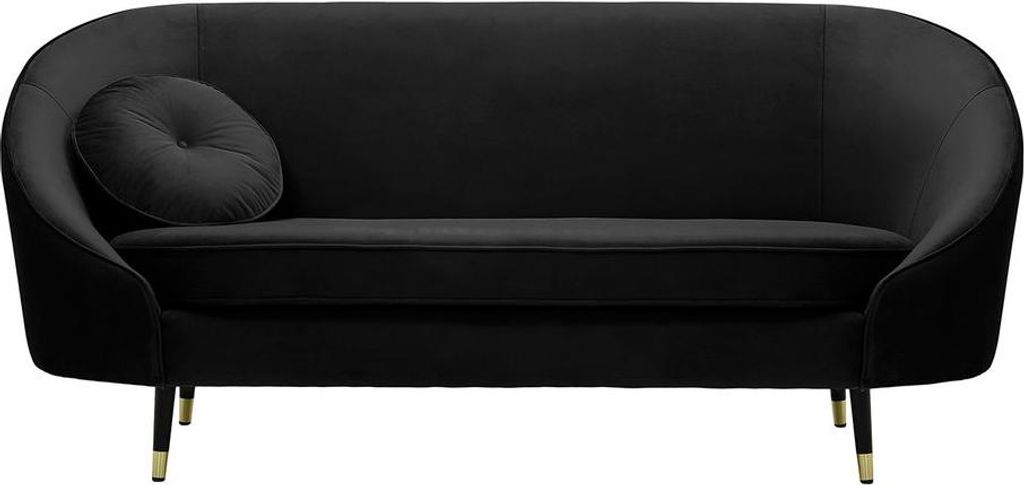 2,5-Sitzer Sofa Kooper-Velluto 20-Standard piping-brass