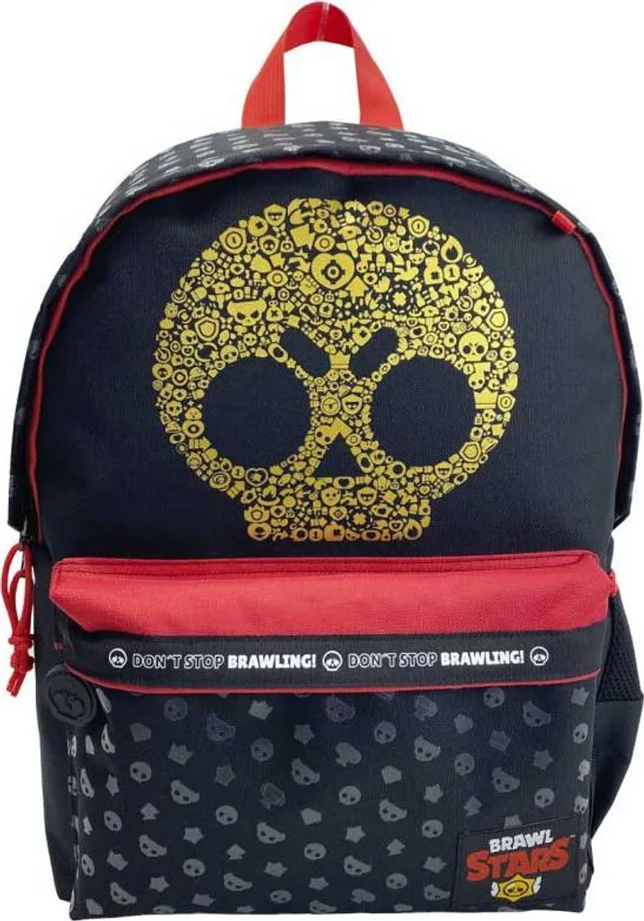 Sac à dos Brawl Stars Noir pour Enfant - Cartable Scolaire Ergonomique