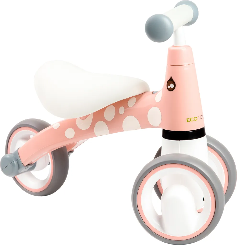 Jouet à Bascule Flamant Rose ECOTOYS - Décoration Chambre Fille et Éveil