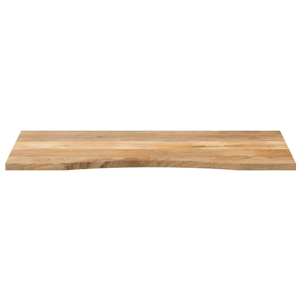 Top Scrivania Mango Massiccio 120x60 cm - Piano con Nicchia vidaXL