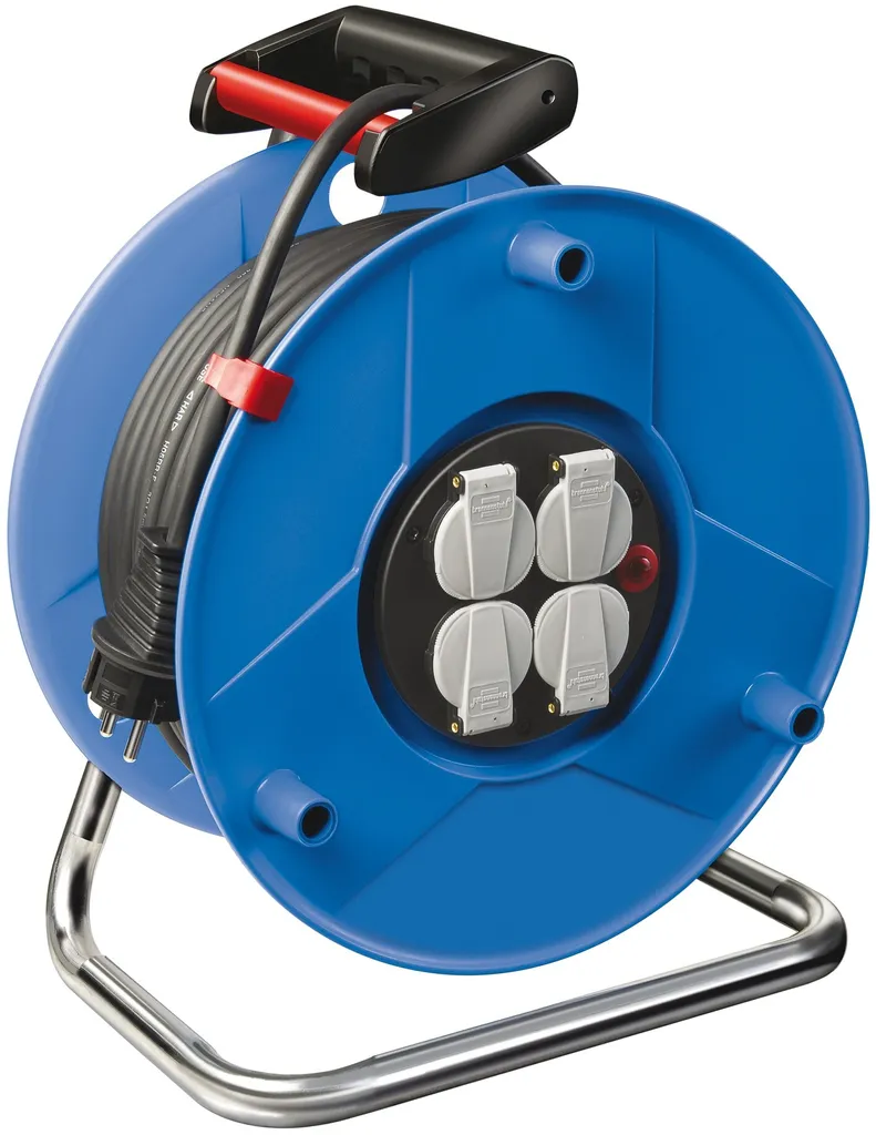 Avvolgicavo Brennenstuhl Garant 50m - Prolunga Professionale Export