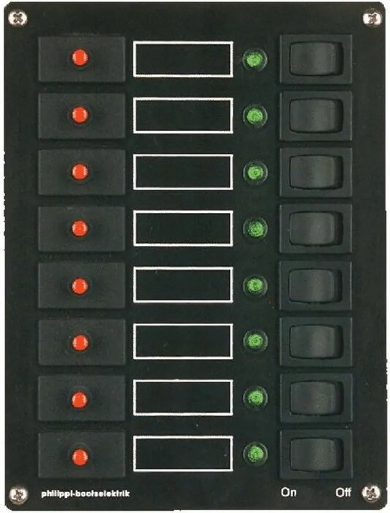 Sécurisez votre électricité 12V/24V avec le tableau Philippi STV 108 8p