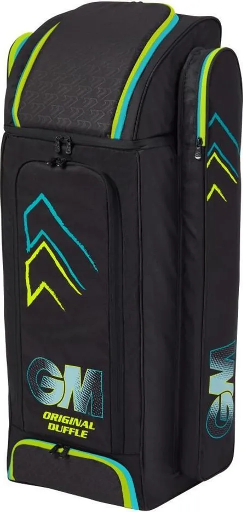 Gunn And Moore Sac de Cricket Original 2024 CS1937 Noir et Bleu Vert