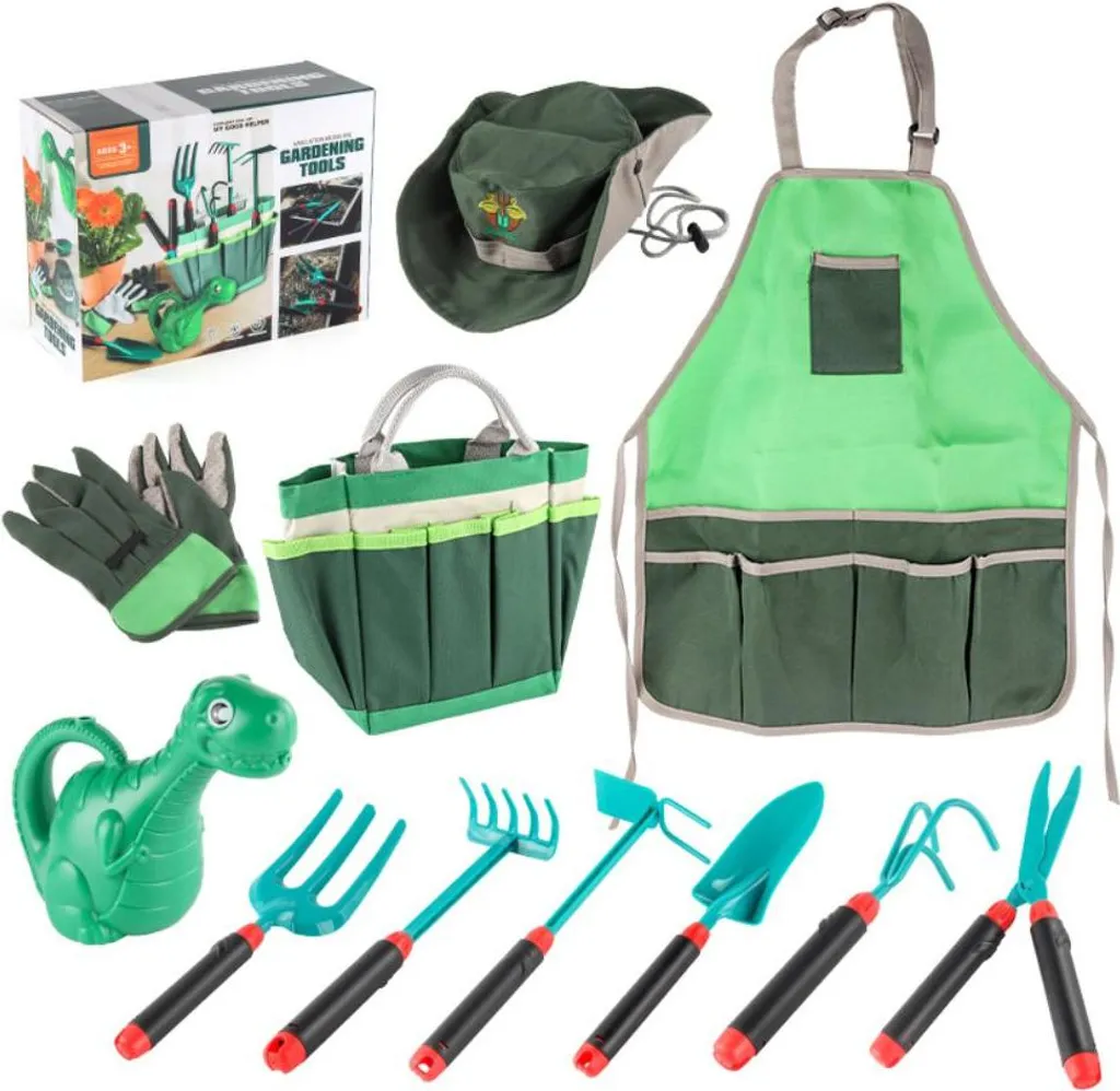 Kit jardinage enfant 11 pièces : des outils solides qui ne cassent pas