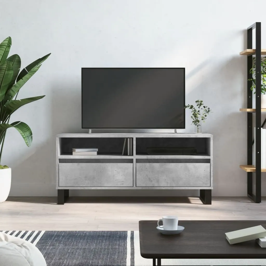 Crea il tuo Cinema in Casa: Mobile TV vidaXL Grigio Cemento 100cm