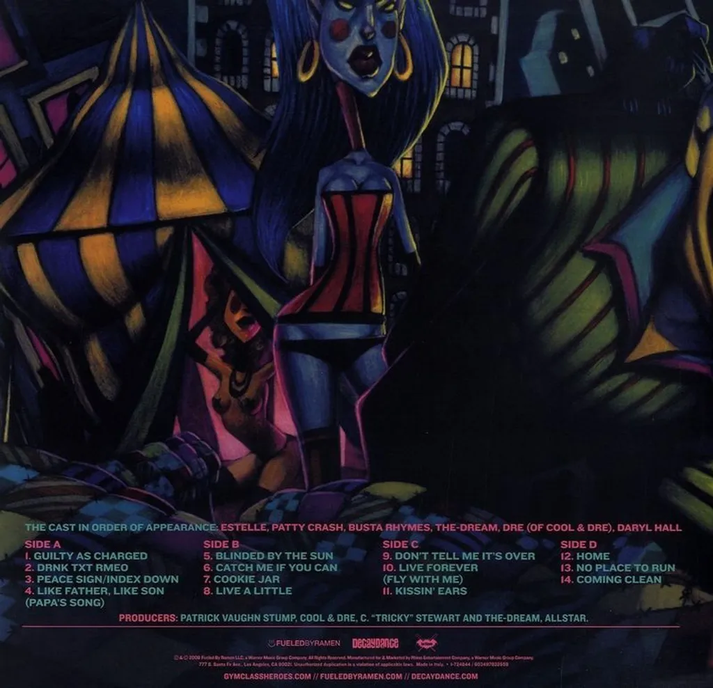 Album The Quilt Gym Class Heroes Vinyle 180g Édition Audio Haute