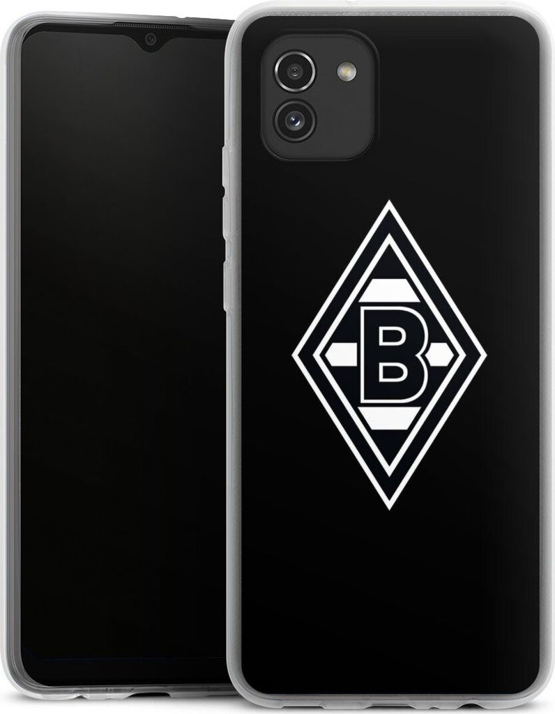 DeinDesign Handyhülle für Samsung Galaxy A03 Silikon Hülle Case Smartphone Schutzhülle Borussia Mönchengladbach Gladbach Wappen