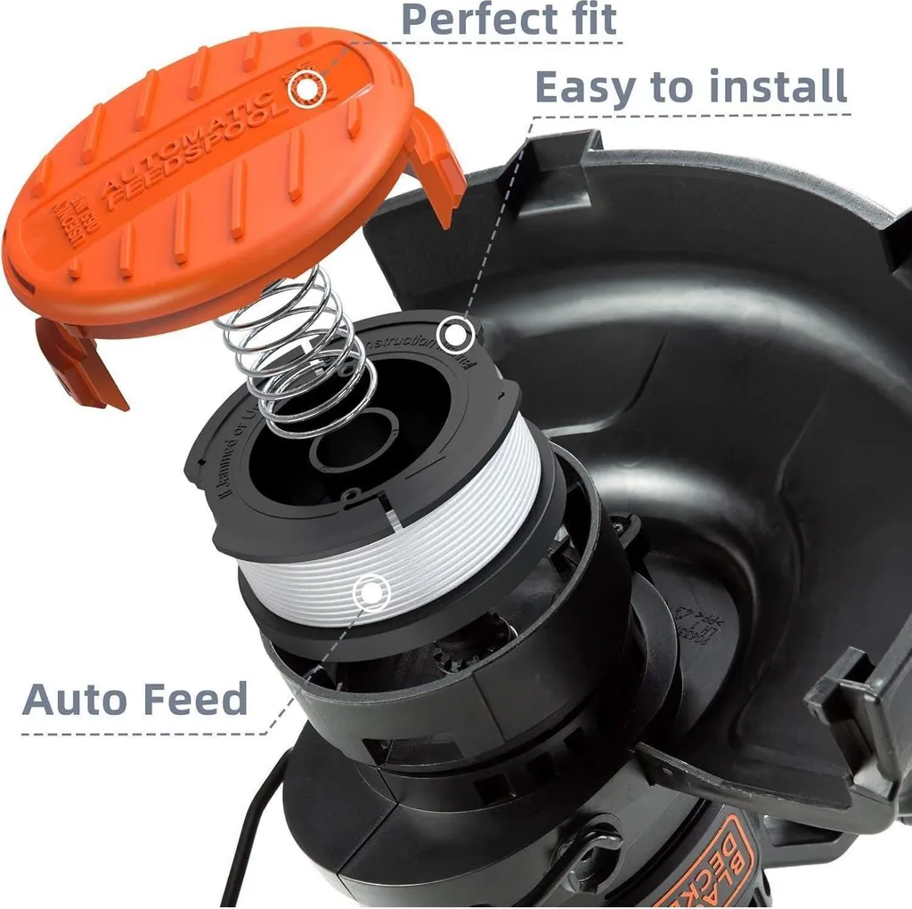 Bobine pour Coupe-Herbe Black Decker - Solution Entretien Pelouse 9m