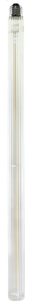 SEGULA LED Long Tube klar geriffelt E27 dimmb.