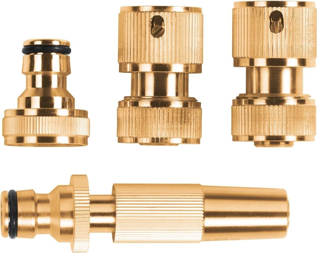 PARKSIDE Messing Stecksystem, 4-teilig