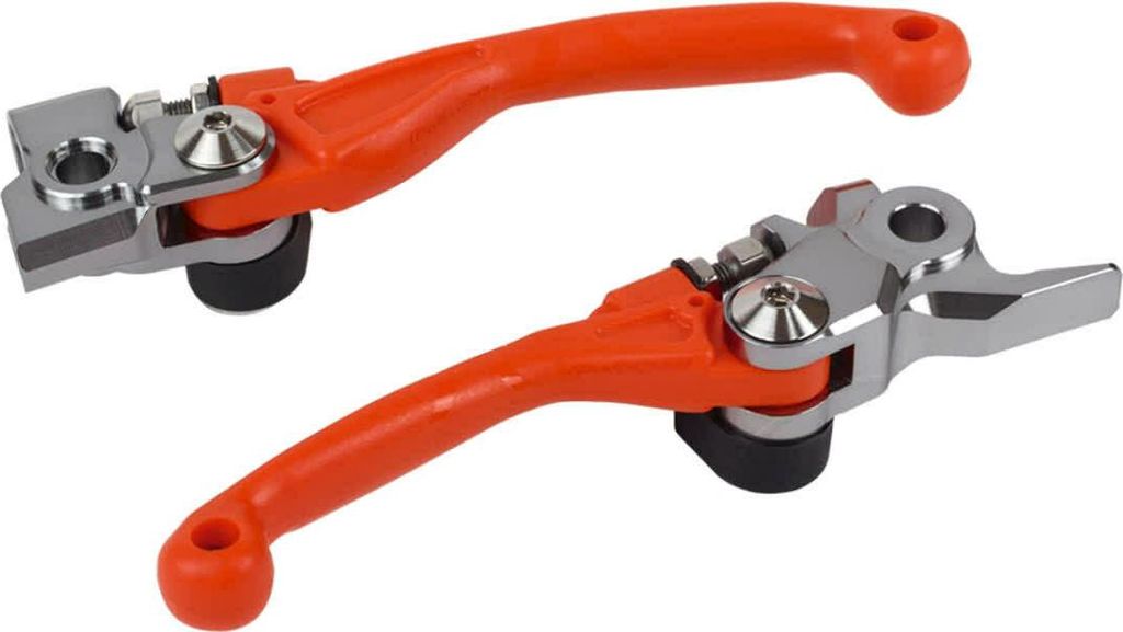 POLISPORT Brems-/Kupplungshebel-Kit Orange 8487200039