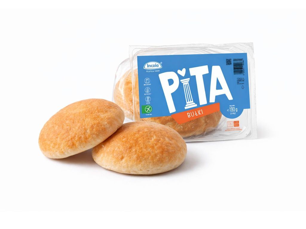 GLUTENFREIE PITA-BILLS (2 x 95 g) 190 g - INCOLA Zdjęcie produktu 