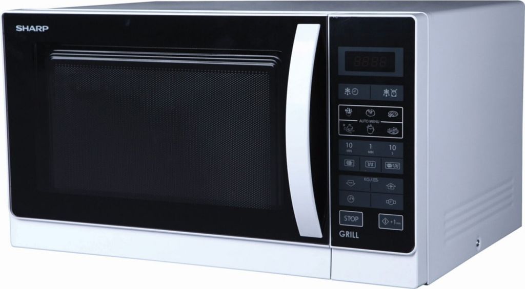 SHARP Mikrowelle mit Grill 25 L Weiß Produktbild 