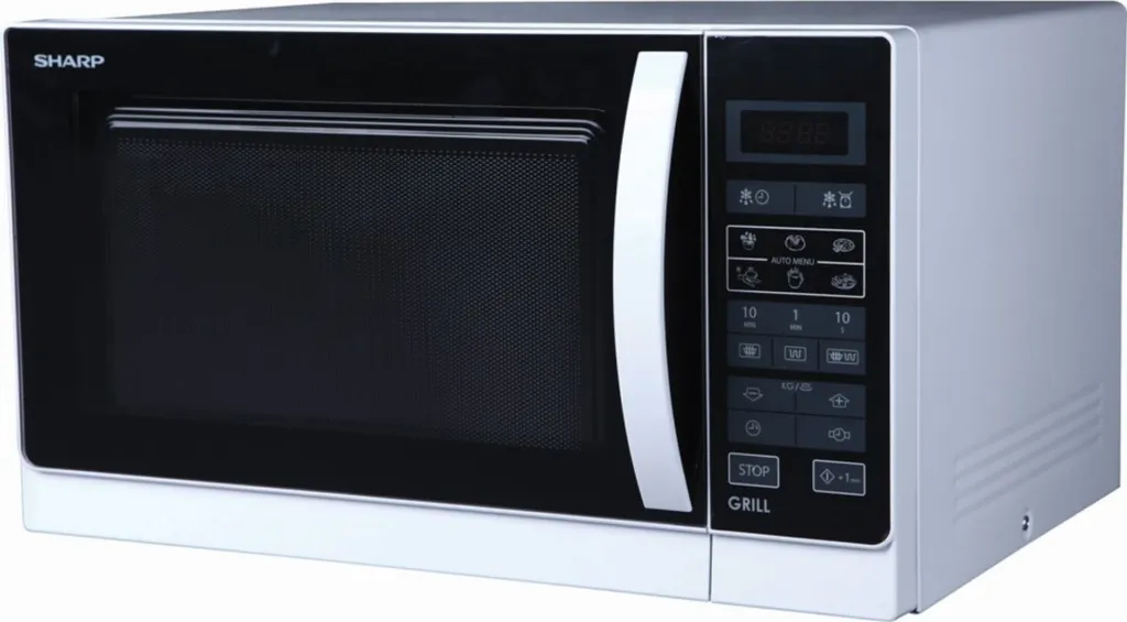 Micro-ondes Sharp R742WW 25L 900W avec 8 Programmes de Cuisson Automatique - 5