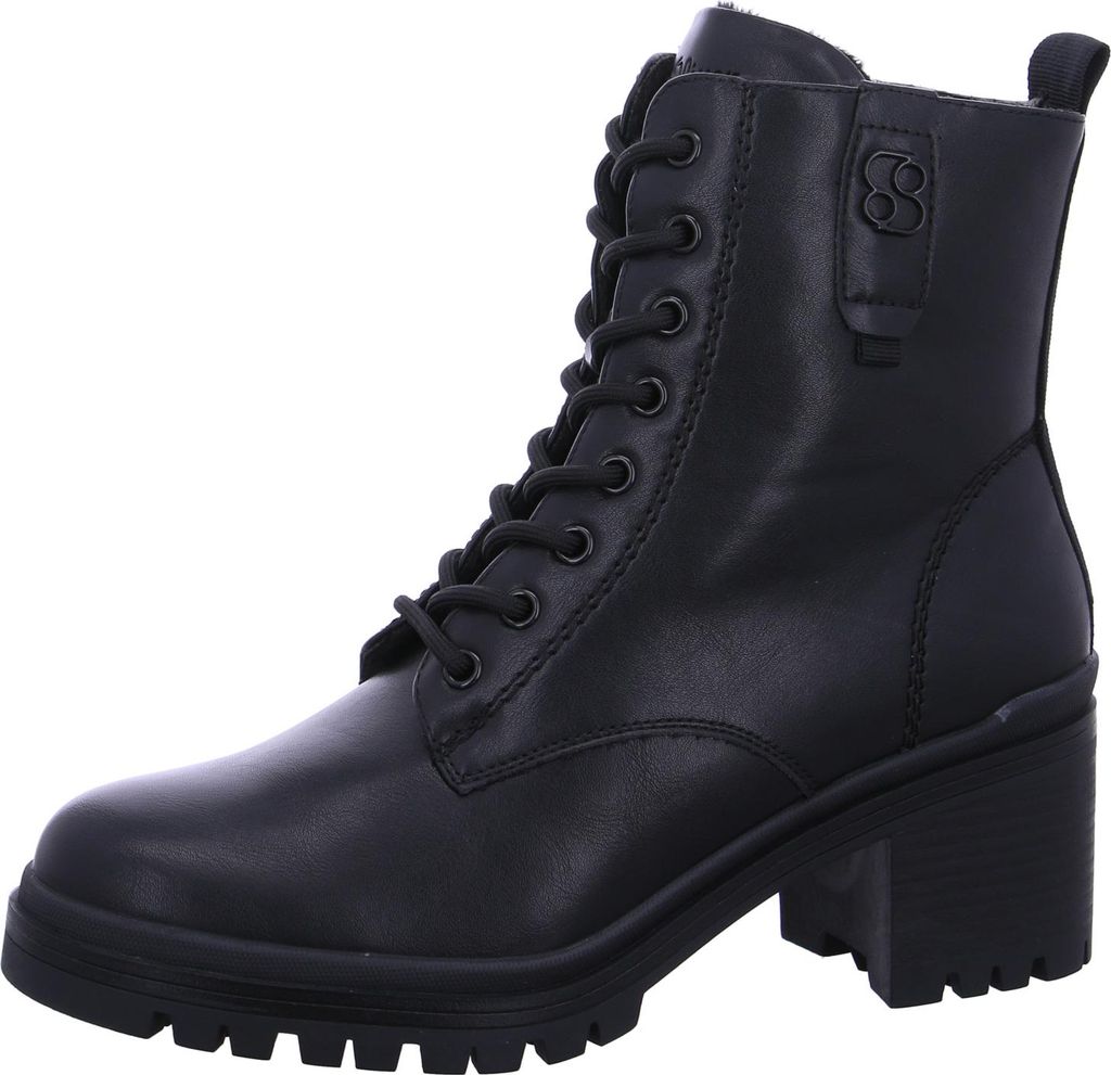 s.Oliver Schnürstiefel Schwarz Produktbild 