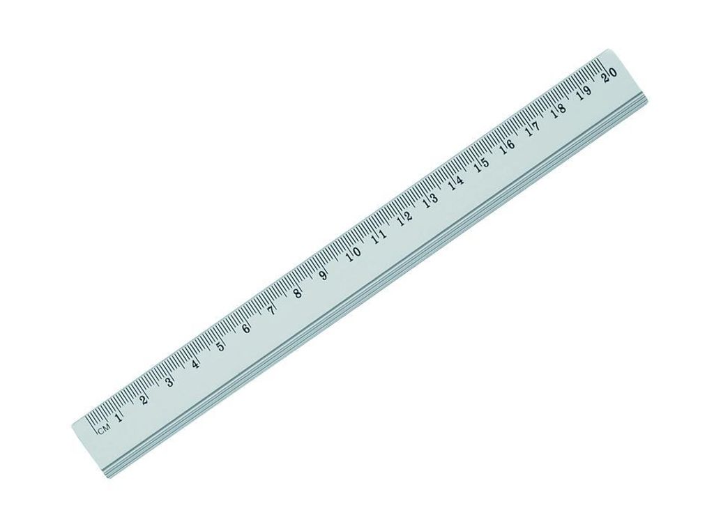 Großes Aluminiumlineal 20 cm Gr-119-20