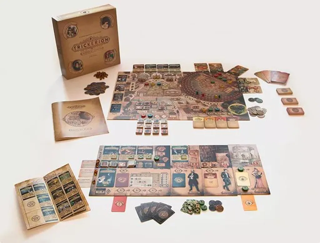 Trickerion Légendes d'Illusion avec Nouvelles Mécaniques de Magie