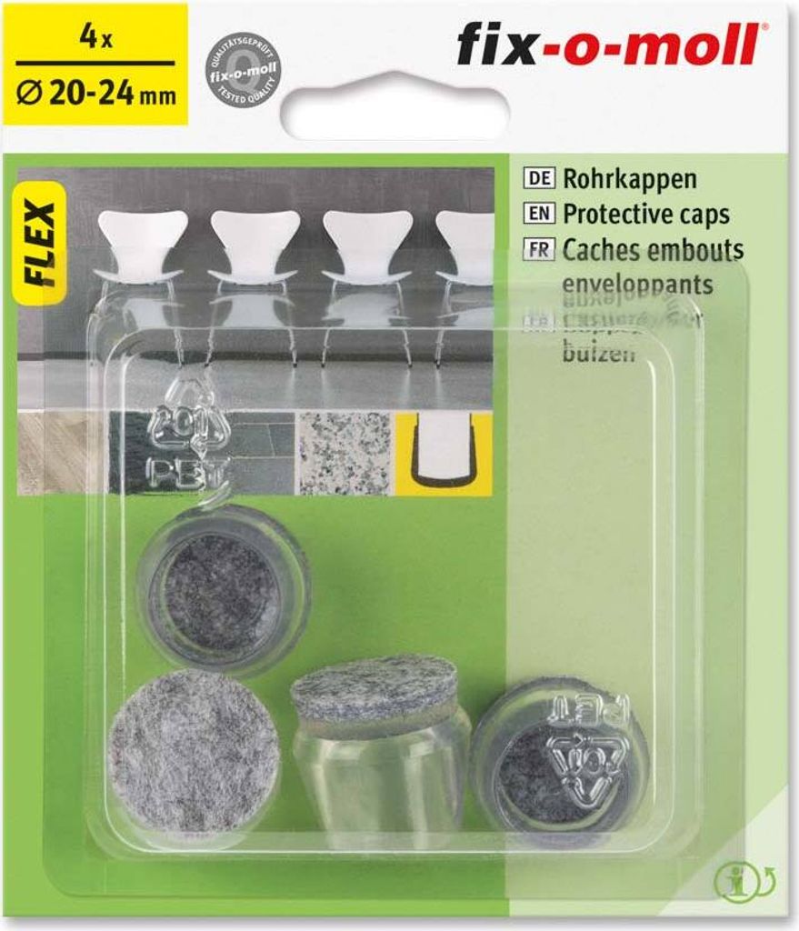 Rohrkappen Flex 20 mm - 24 mm fix-o-moll Produktbild 