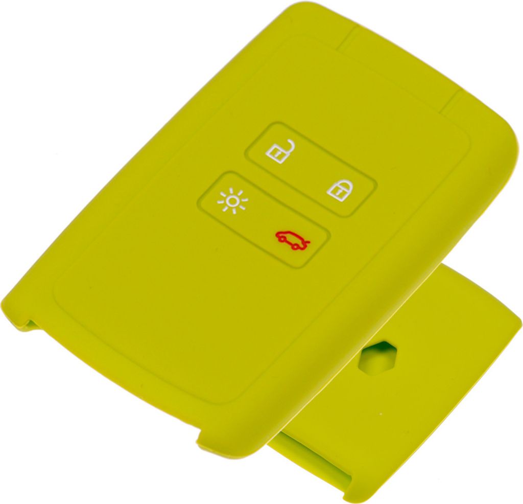 Auto Schlüssel Hülle Silikon Schutz Cover Apfelgrün Produktbild 