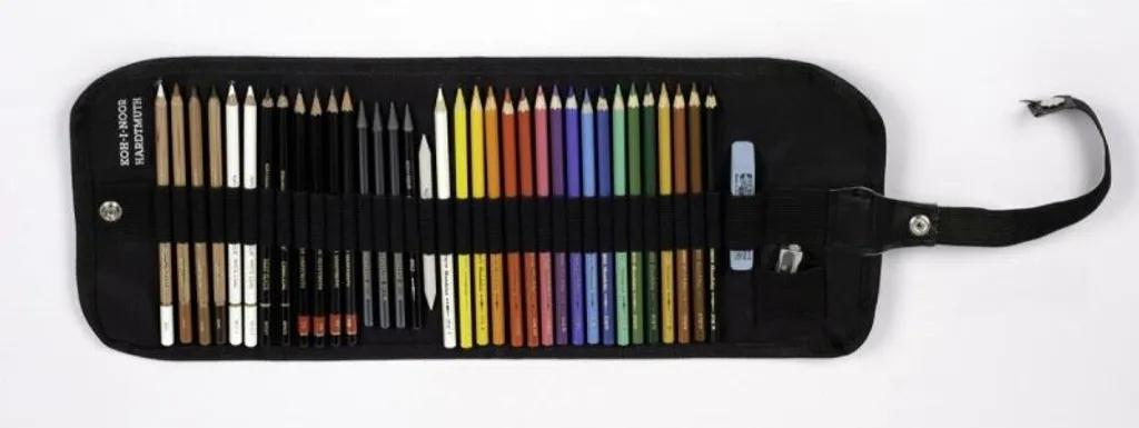 Matériel de dessin Michel 37 pièces pour débutants et artistes pros