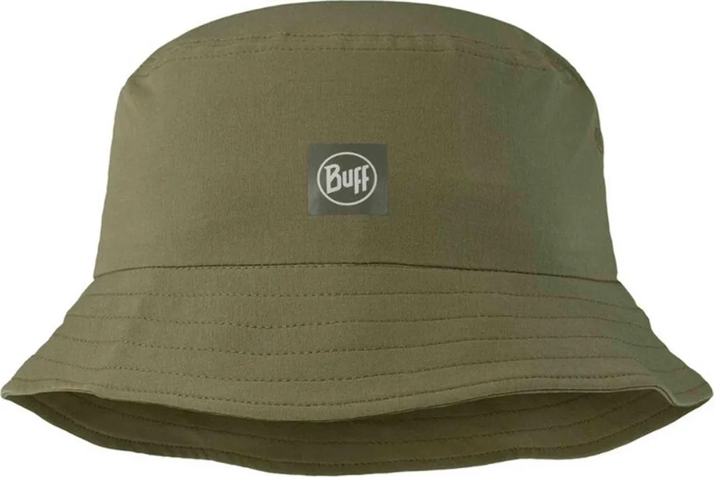 Buff Cappello Bucket Hat Adventure Verde L-XL - Protezione Sole Bambini e Adulti