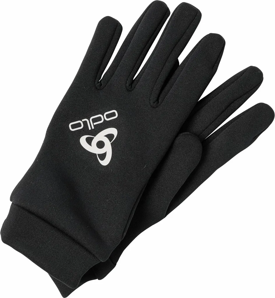 Gants Odlo Stretchfleece Liner Eco 762700-15000 Noir Taille L Confort