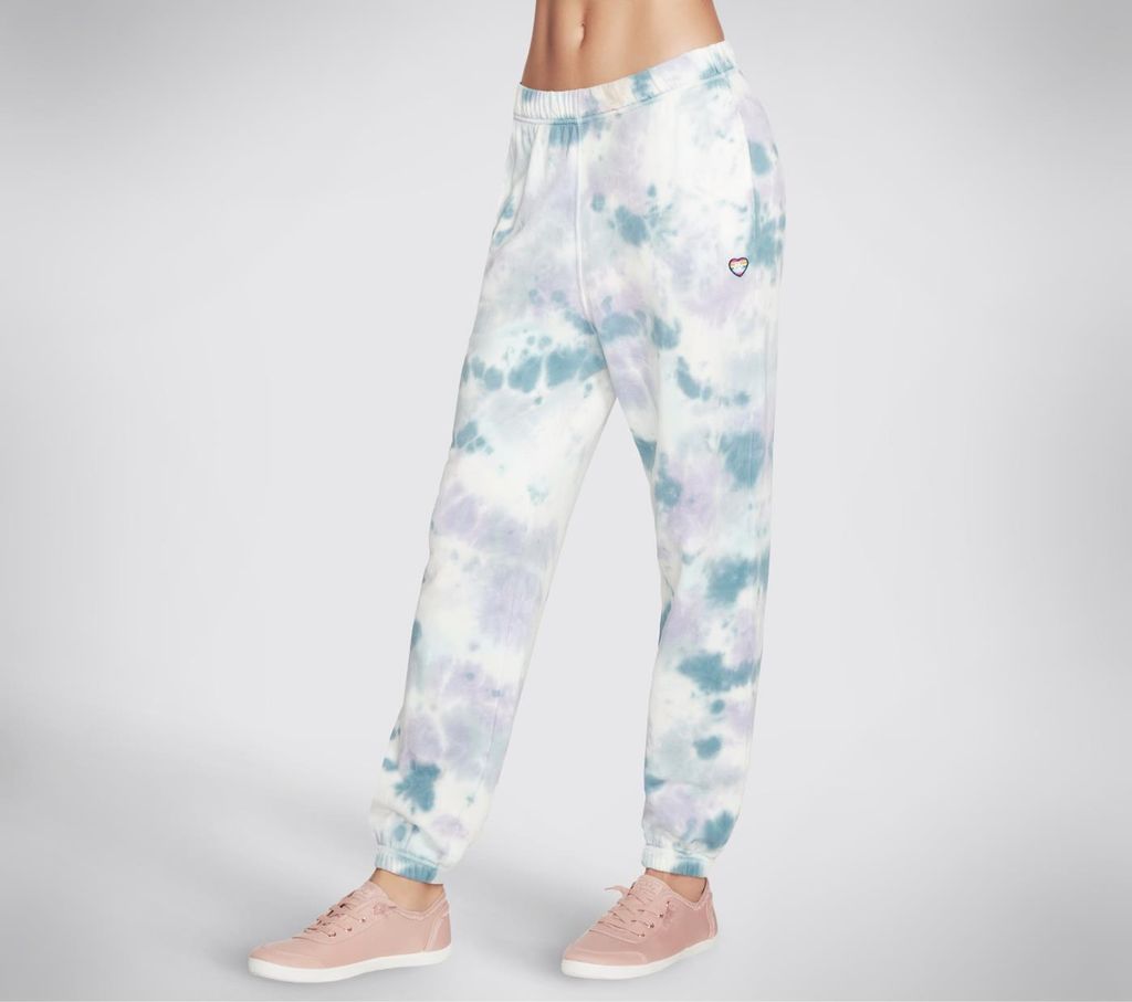 Skechers Damen-Jogginghose Cloud Tie-Dye Multicolor, Größe M