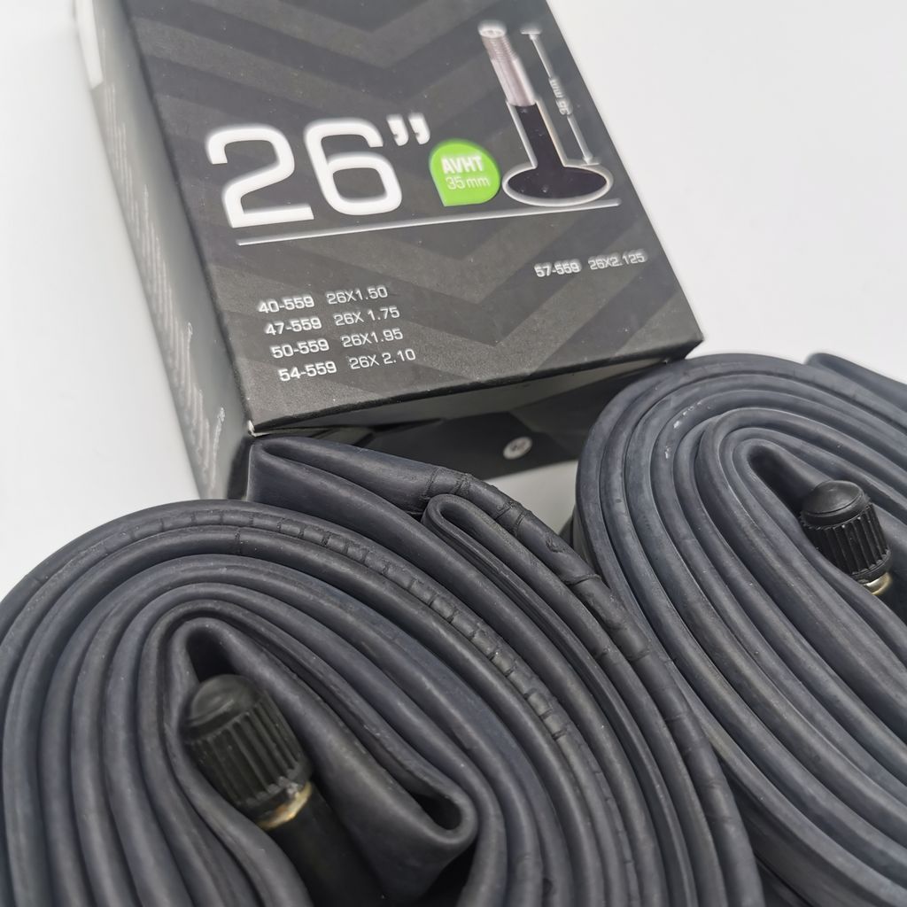 6er Set Fahrradschläuche 26 Zoll Mit Autoventil - Perfekt Für MTB & Citybike Inkl. Reifenheber