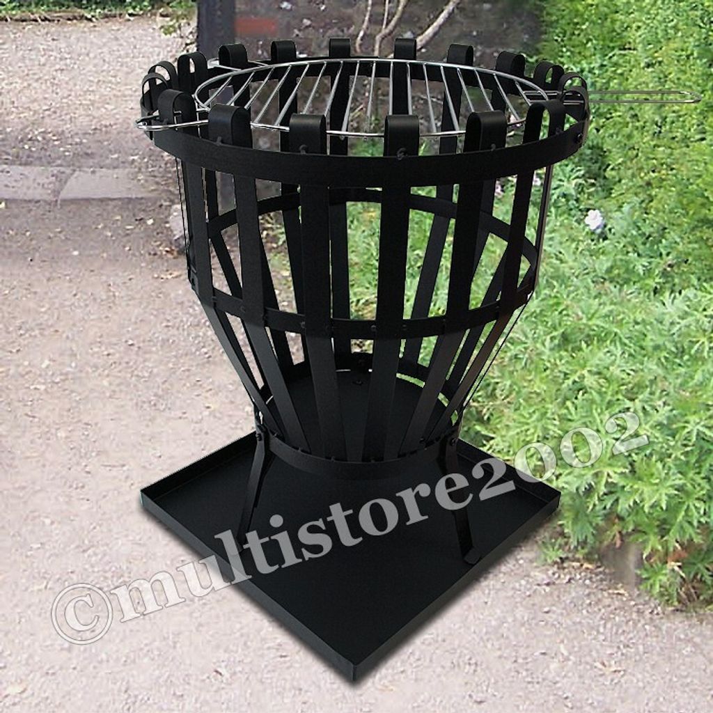 Garden Pleasure Feuerkorb Feuerschale Holzkohlegrill Grill Produktbild 4