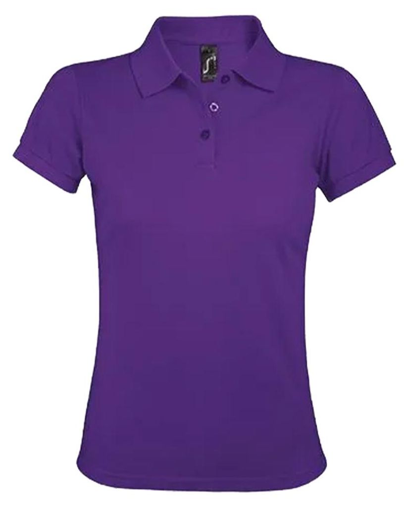 SOLS - "Prime" Poloshirt für Damen LT2090 (M) (Dunkel-Lila)