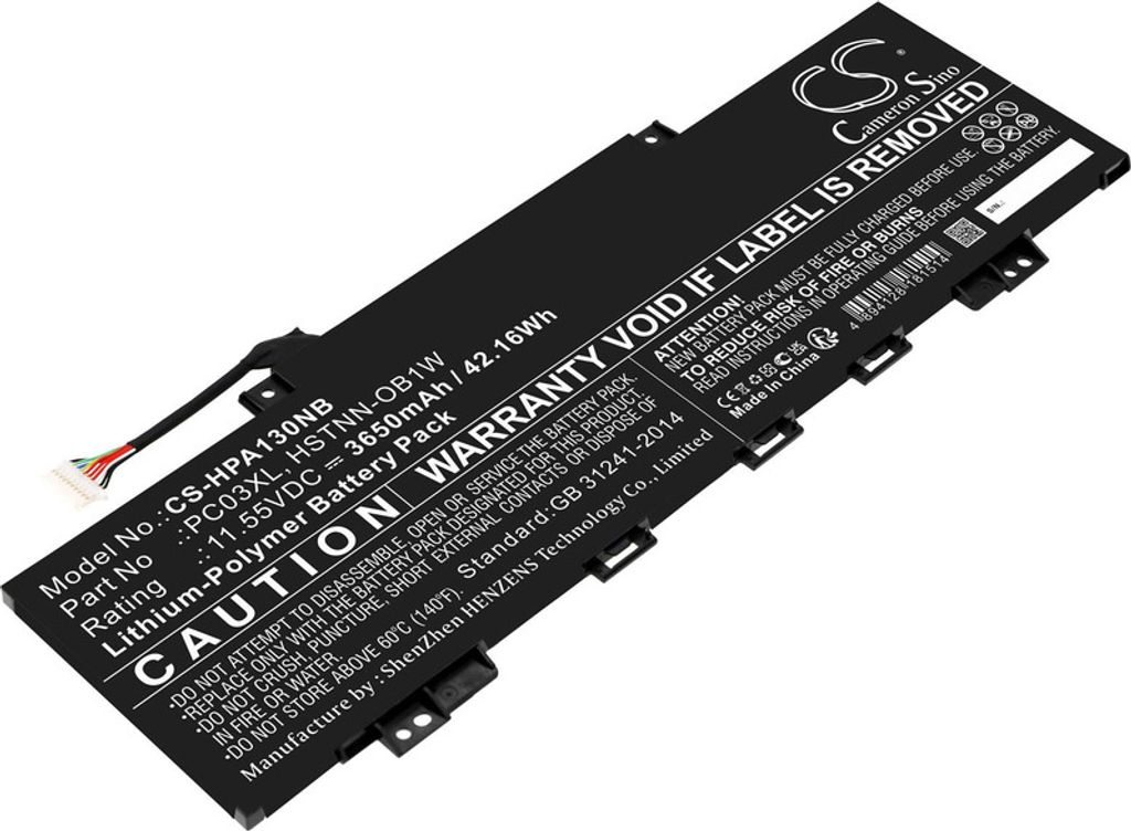 Akku für HP Pavilion Aero 13, Pavilion X360, 3650 mAh, Li-Pol