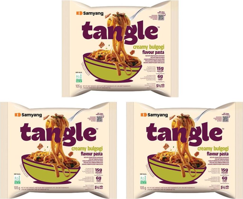 3er Pack Samyang Ramen Tangle –  3x koreanische Produktbild 