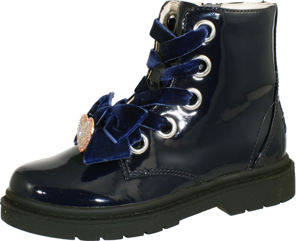 Lelli Kelly Fior Di Fiocco - Blau Lack Synthetik Größe: 28 Normal