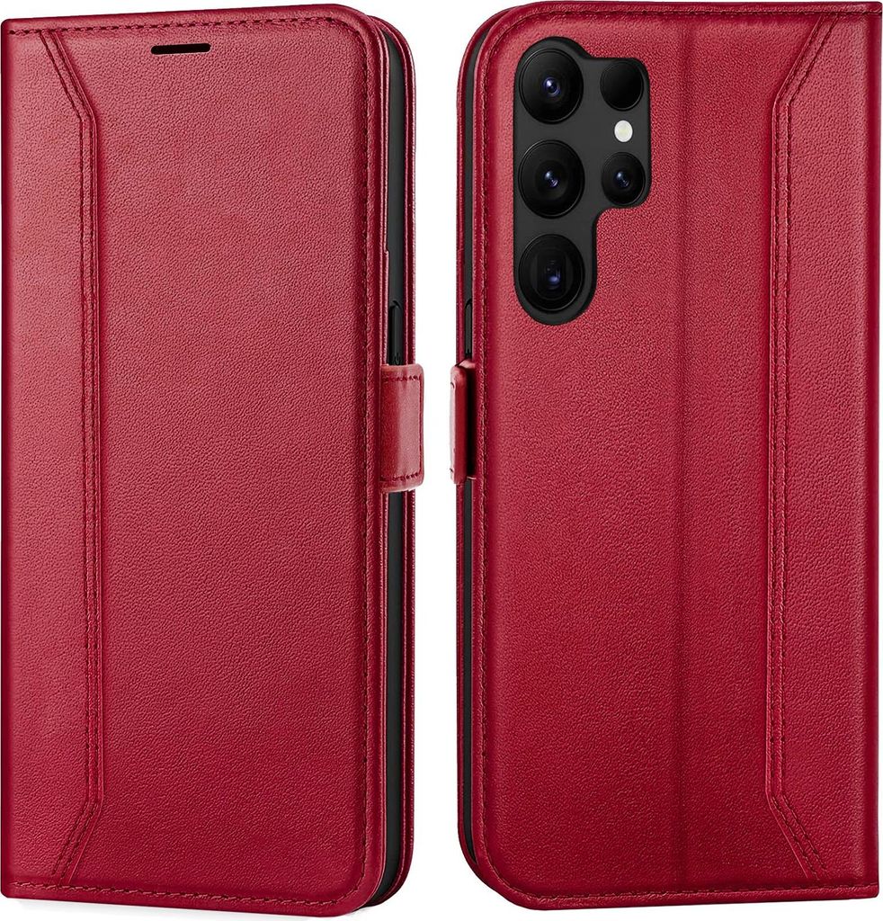 Handyhülle für Samsung Galaxy S23 Ultra Hülle Flip Case Produktbild 
