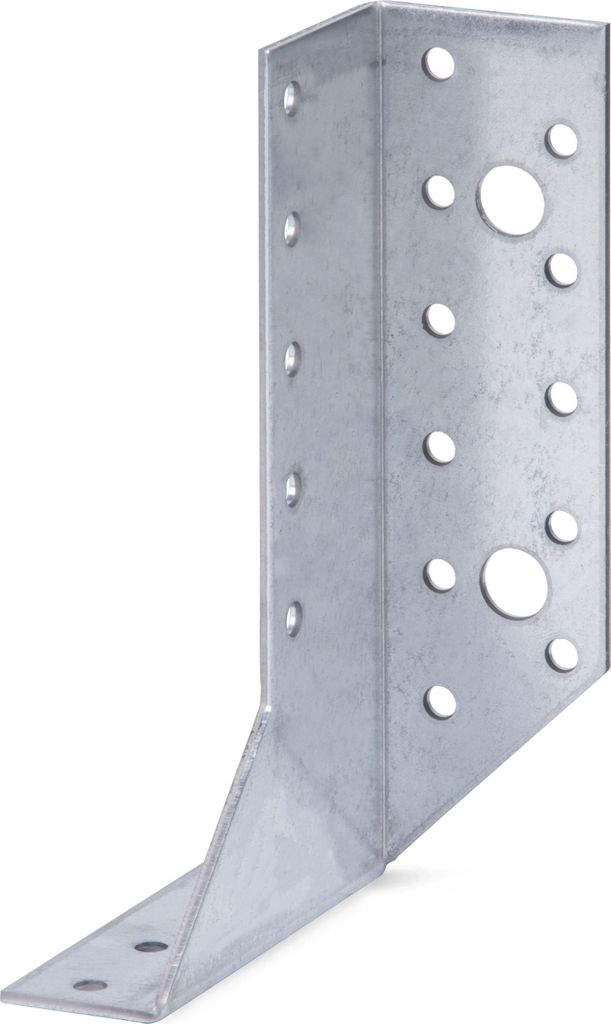 Alberts 847142 Balkenschuh, Typ A, rechts, sendzimirverzinkt, 25 x 140 mm, 25er Set