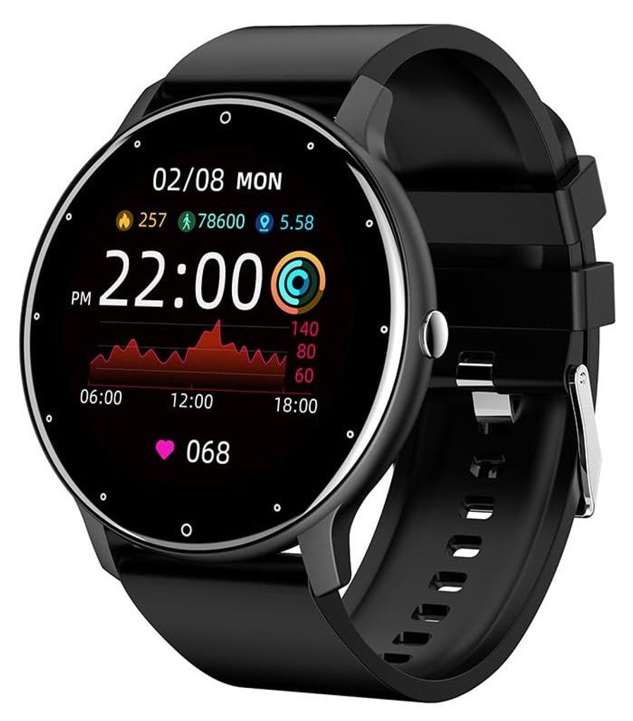 SWZEC Gesundpur - VitalPulse Watch(Schwarz)