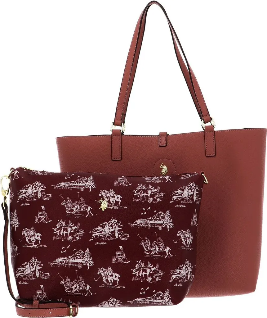 Sac cabas rose U.S. POLO ASSN. Rogersville - Grand sac à épaule tendance