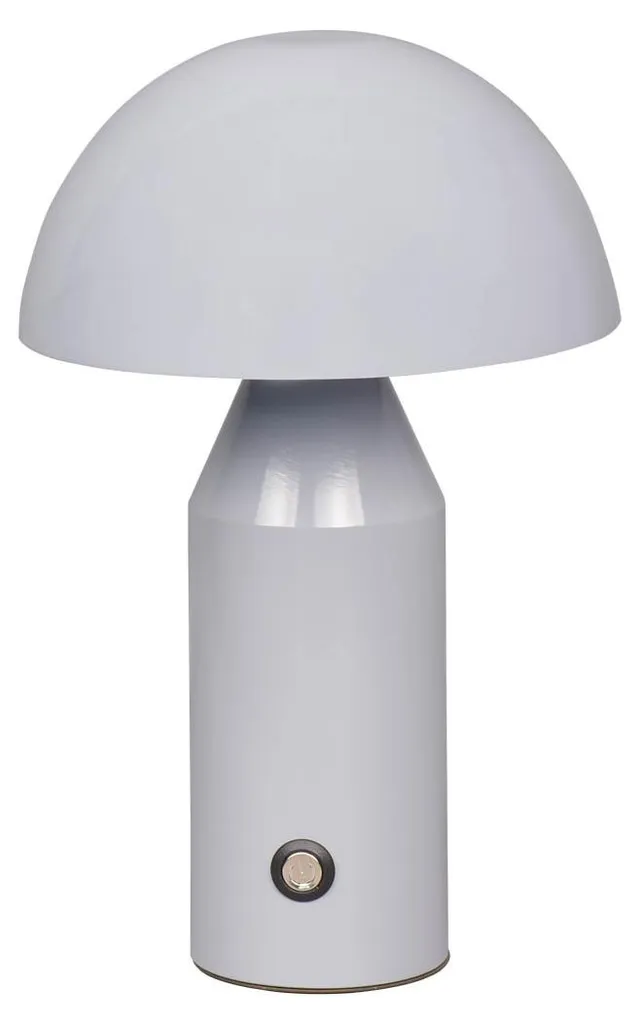 Petite lampe LED 2W DORBIA Italux grise - Éclairage tamisé et économique