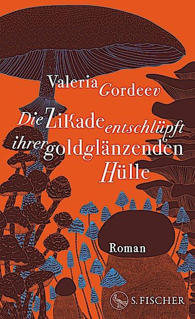 Die Zikade entschlüpft ihrer goldglänzenden Hülle Produktbild 
