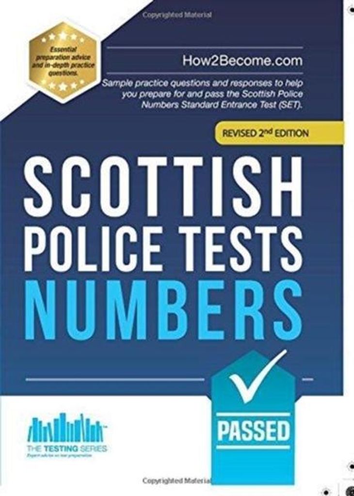 Scottish Police Tests Numbers – Lingua: Inglese