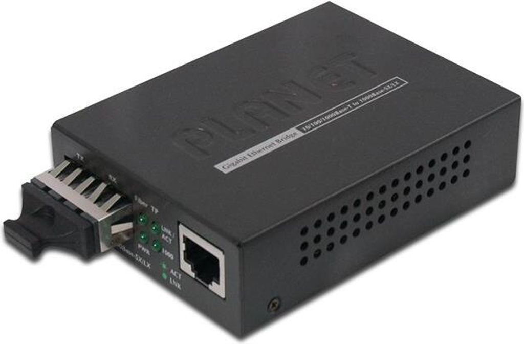 PLANET 10/100/1000Base-T to 1000Base-SX Gigabit Converter Immagine del prodotto 